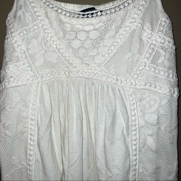 SOLD | NWOT Embroidered Flow Tank Top - Picture 3 of 4